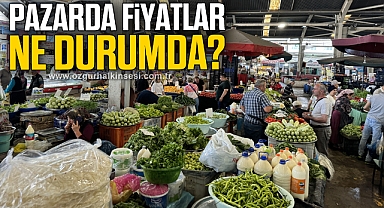 Pazarda fiyatlar aynı kaldı