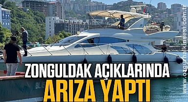 RUS TEKNESİ ZONGULDAK AÇIKLARINDA ARIZA YAPTI