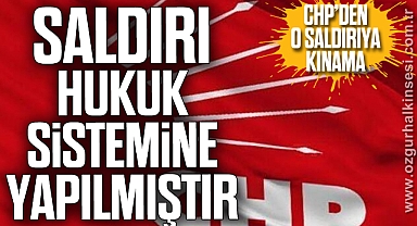 SALDIRI, HUKUK SİSTEMİNE YAPILMIŞTIR