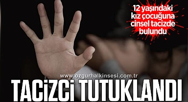 TACİZCİ TUTUKLANDI!