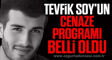 Tevfik Soy'un cenaze programı belli oldu