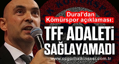 “TFF adaleti sağlayamadı”