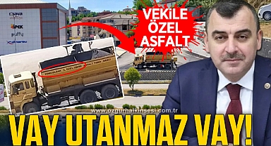 VEKİLE ÖZEL ASFALT... VAY UTANMAZ VAY!