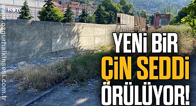 Yeni bir Çin Seddi örülüyor!