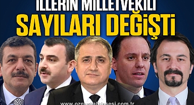 YSK duyurdu: İllerin milletvekili sayıları değişti