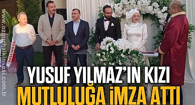 YUSUF YILMAZ’IN KIZI MUTLULUĞA İMZA ATTI