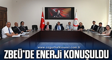 ZBEÜ'den enerji konuşuldu