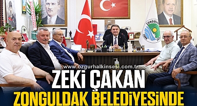 ZEKİ ÇAKAN ZONGULDAK BELEDİYESİ'NDE
