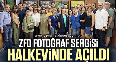 ZFD FOTOĞRAF SERGİSİ HALKEVİNDE AÇILDI