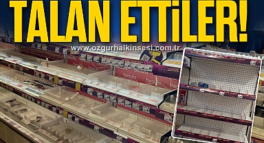 Zincir mağazada yüzde seksen indirimi duyan koştu