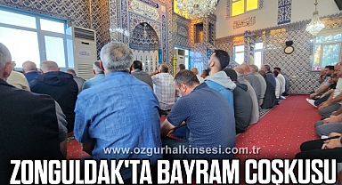 Zonguldak'ta bayram coşkusu