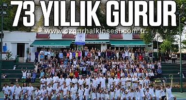 Zonguldak tenisinde 73 yıllık gurur
