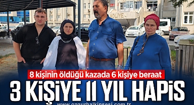 8 işçinin öldüğü maden kazasında karar