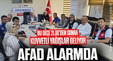 AFAD ALARMDA