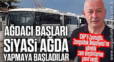 “AĞDACI BAŞLARI SİYASİ AĞDA YAPMAYA BAŞLADILAR”