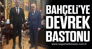 BAHÇELİ’YE DEVREK BASTONU