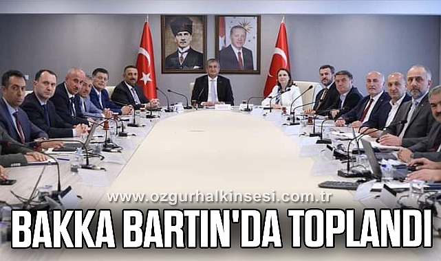 BAKKA BARTIN'DA TOPLANDI