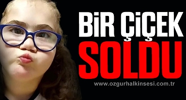 BİR ÇİÇEK SOLDU