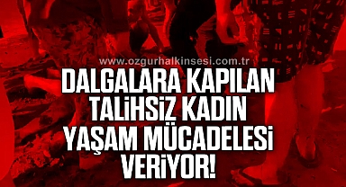 Boğulma tehlikesi geçiren 66 yaşındaki kadının durumu ağır
