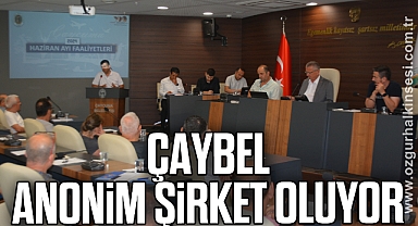 ÇAYBEL Anonim Şirket oluyor