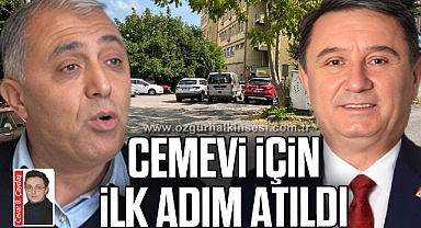CEMEVİ İÇİN İLK ADIM ATILDI