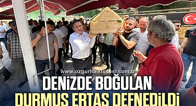 Denizde boğulan şahıs toprağa verildi