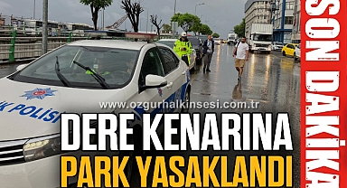 DERE KENARINA PARK YASAKLANDI