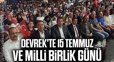 Devrek'te 15 Temmuz ve Milli Birlik Günü