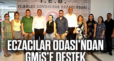 ECZACILAR ODASI’NDAN GMİS’E DESTEK