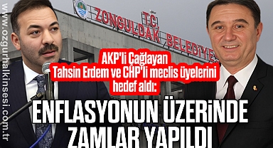 “Enflasyonun üzerinde zamlar yapıldı