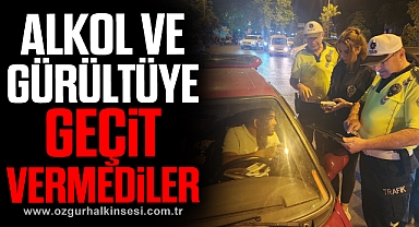 Ereğli’de alkol ve gürültü denetimi yapıldı
