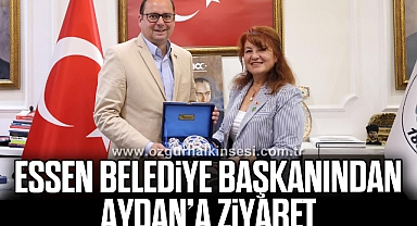 ESSEN BELEDİYE BAŞKANINDAN AYDAN'A ZİYARET