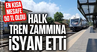HALK TREN ZAMMINA İSYAN ETTİ