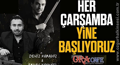 HER ÇARŞAMBA YİNE BAŞLIYORUZ