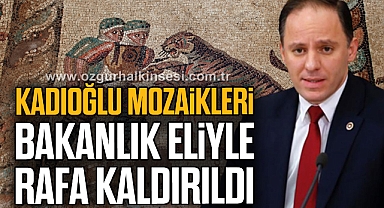 Kadıoğlu Mozaikleri Bakanlık eliyle rafa kaldırıldı