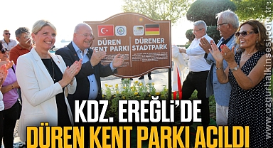 KDZ. EREĞLİ’DE, DÜREN KENT PARKI AÇILDI