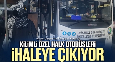 Kilimli Özel Halk Otobüsleri İhaleye Çıkıyor