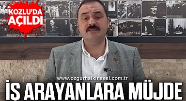 KOZLU İSTİHDAM OFİSİ AÇILDI