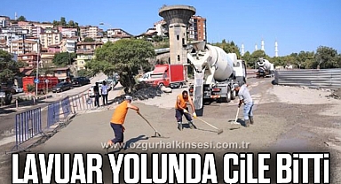 LAVUAR YOLUNDA ÇİLE BİTTİ