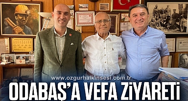 ODABAŞ’A VEFA ZİYARETİ