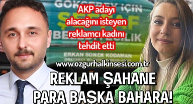 REKLAM ŞAHANE PARA BAŞKA BAHARA!