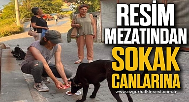 RESİM MEZATINDAN SOKAK CANLARINA