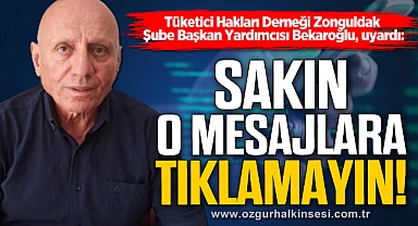 SAKIN O MESAJLARA TIKLAMAYIN!