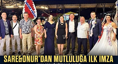SARE&ONUR’DAN MUTLULUĞA İLK İMZA