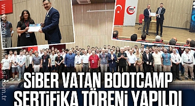 Siber Vatan Bootcamp Sertifika Töreni Yapıldı