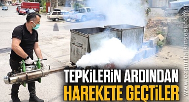 TEPKİLERİN ARDINDAN HAREKETE GEÇTİLER