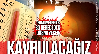 TERMOMETRELER 30 DERECEDEN DÜŞMEYECEK