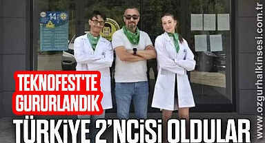 TÜRKİYE 2’NCİSİ OLDULAR..