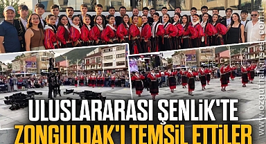 ULUSLARARASI ŞENLİK'TE ZONGULDAK'I TEMSİL ETTİLER