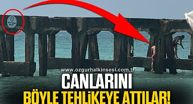 Yasağa aldırış etmeden canlarını tehlikeye attılar